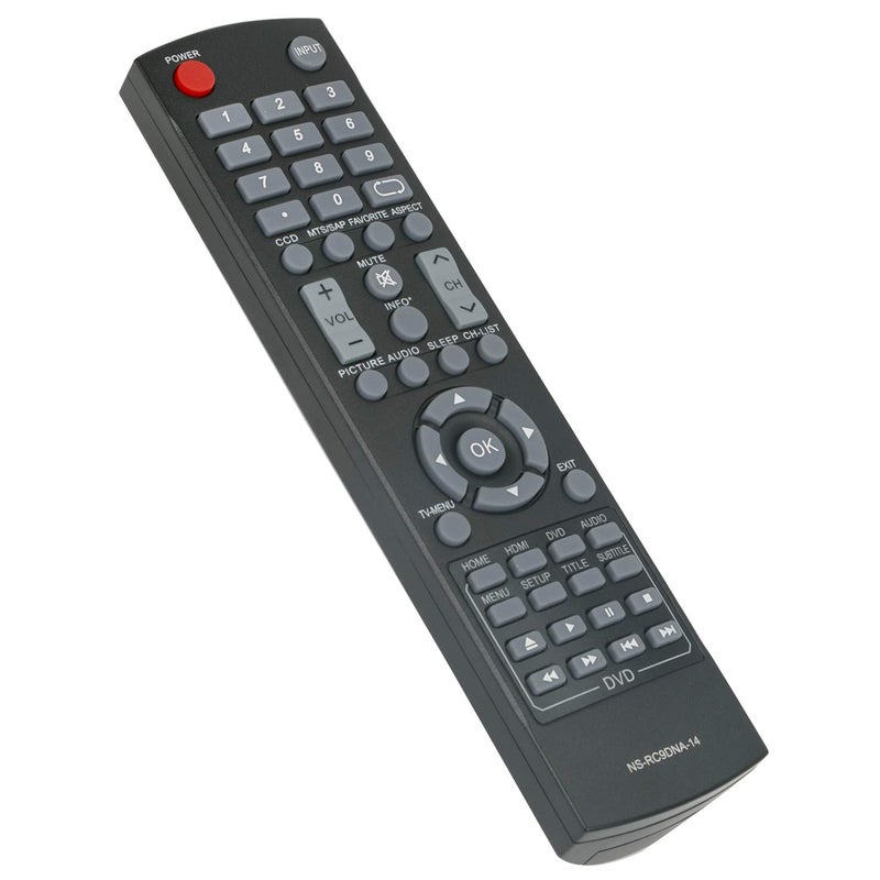 Beyution New NS-RC9DNA-14 Replacement Remote Control fit for Insignia LED LCD HDTV NS-32DD200NA14 NS-20ED310NA15 NS-24ED310NA15 NS-28DD310NA15 NS-32DD310NA15 NS-24DD220NA16 NS-28DD220NA16 NS-32DD220NA16 - Image 3